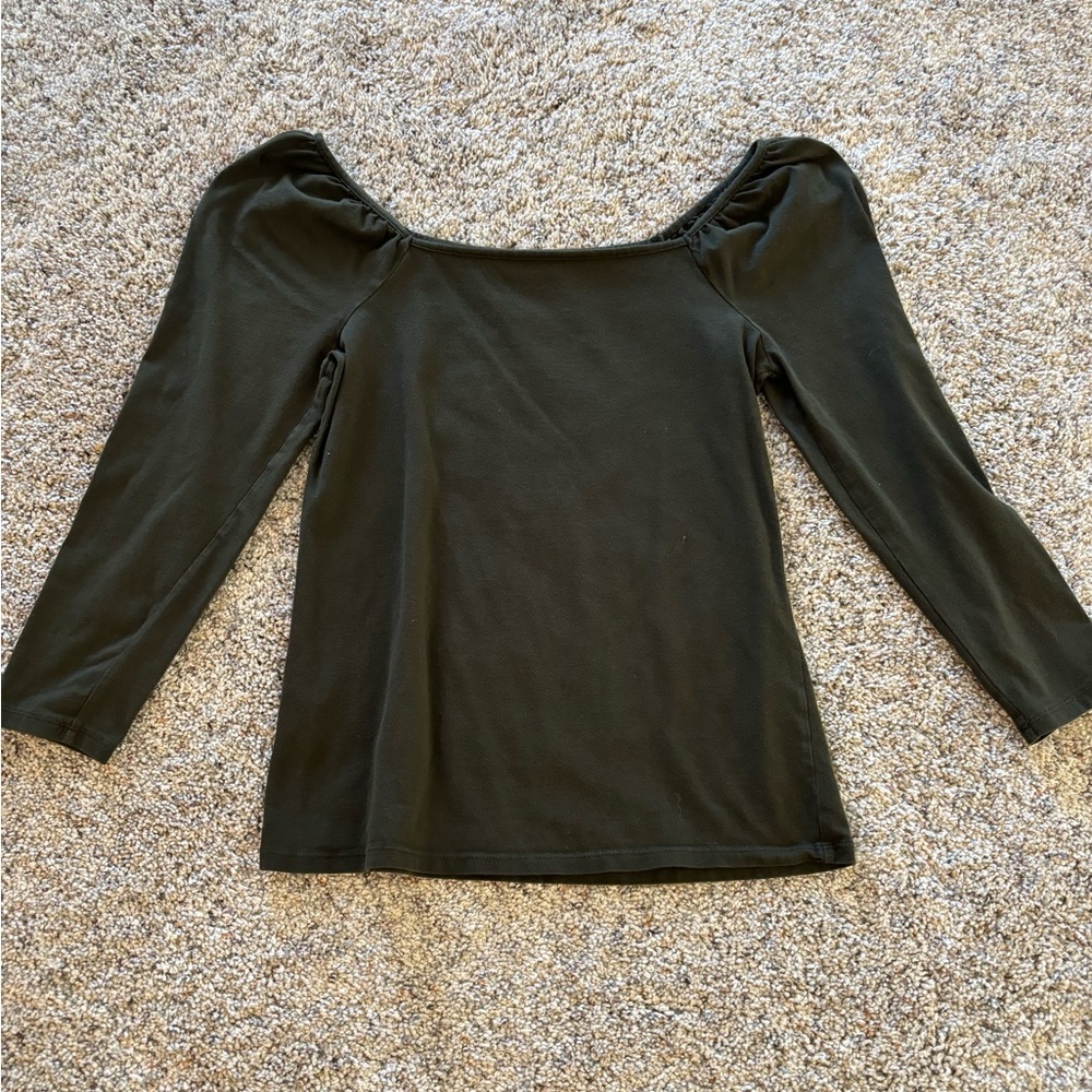 Loft Square Neck Top